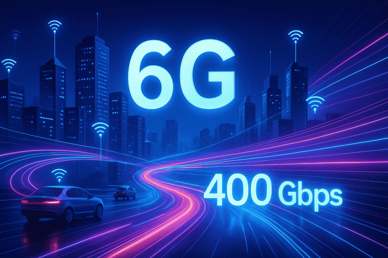 6G Connectivity Trials Achieve Record-Breaking 400 Gbps Speeds