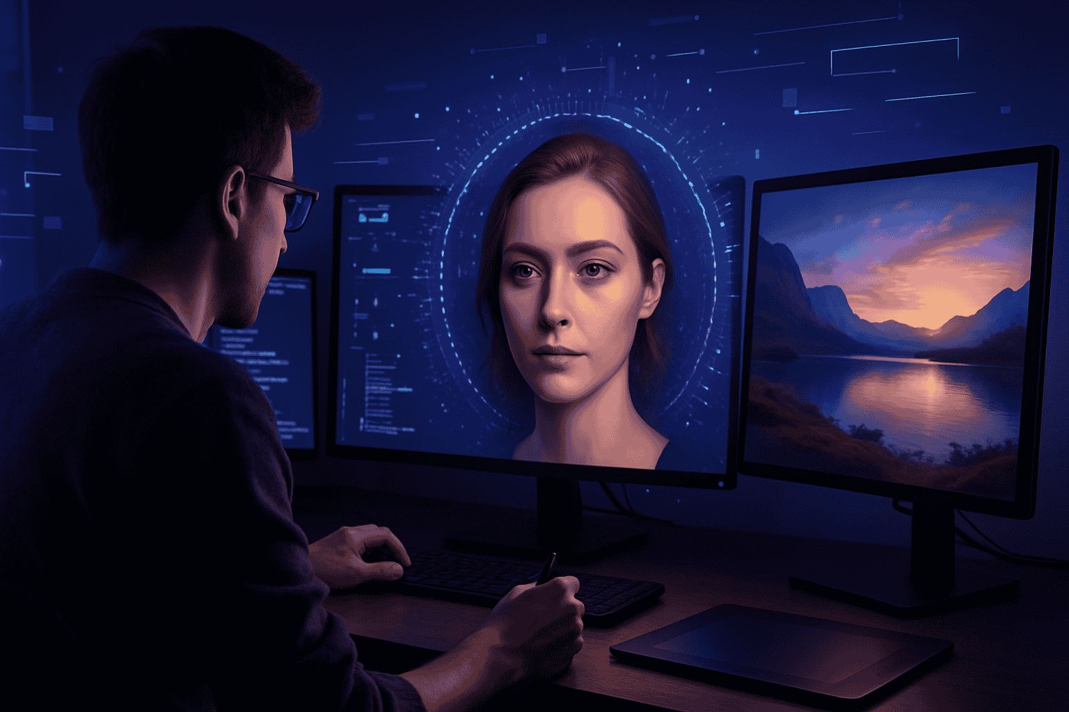 Synthetic Media Evolution: AI-Generated Content Now Indistinguishable from Human Work