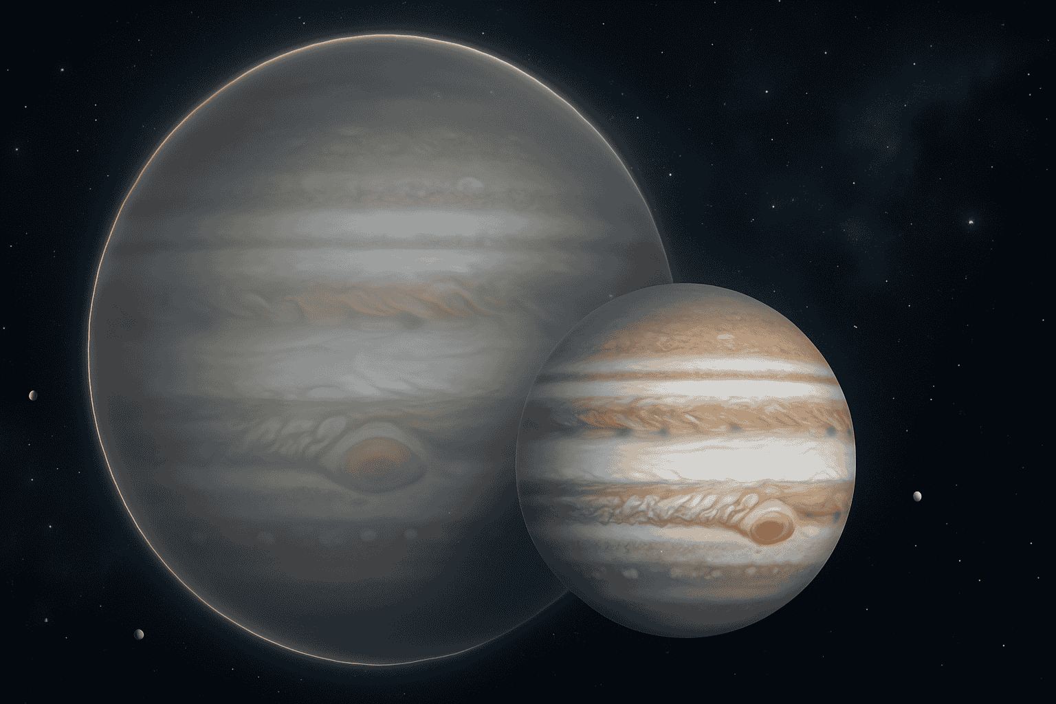 Jupiter Was Once 2.4 Times Larger, Groundbreaking Research Reveals