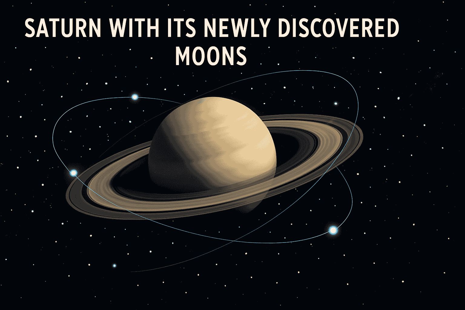 Saturn Breaks Record with 128 Newly Discovered Moons, Surpassing Jupiter