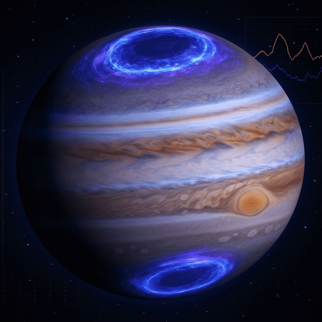 Webb Telescope Captures Jupiter's Auroras in Unprecedented Detail, Revealing New Insights