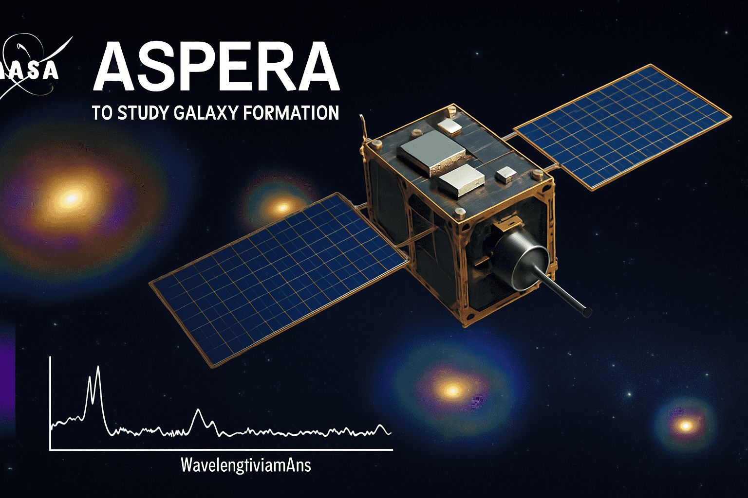 NASA Aspera Mission to Study Galaxy Formation Gets Green Light for 2026 Launch
